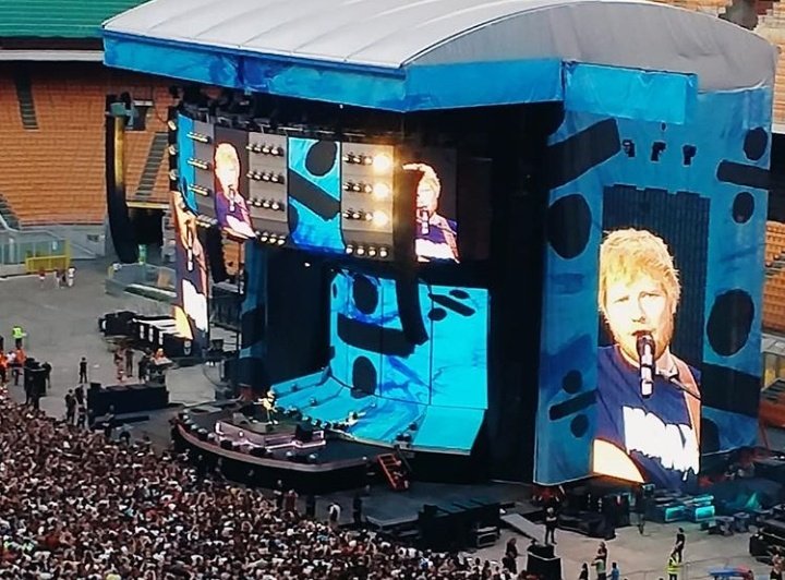 Ed Sheeran -  @edsheeran Divide TourSan Siro Stadium - Milan, Italy19/06/2019