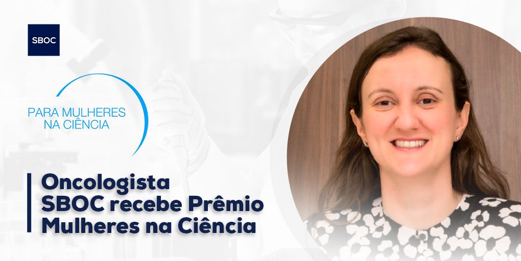 SBOC_Oncologia's tweet photo. Ex-diretora da SBOC e pesquisadora do INCA, Dra. Andreia Melo foi premiada na 15ª edição do Programa para Mulheres na Ciência. Ela foi escolhida pelo seu estudo translacional para o aperfeiçoamento da imunoterapia contra o melanoma de mucosa. Leia em https://t.co/0sDIomLfnz. https://t.co/96dyvKQNCB