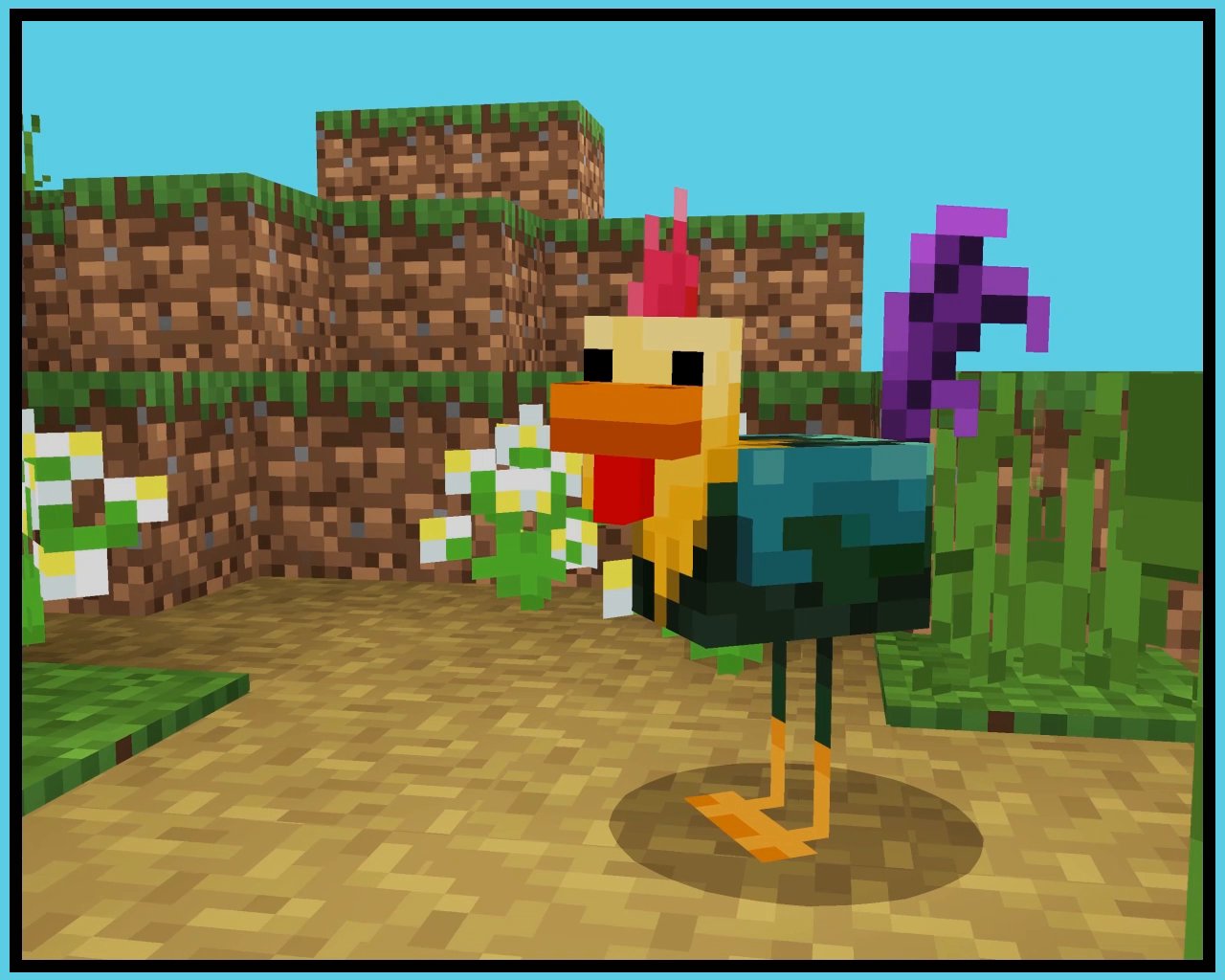 Minecraft Earth On Twitter Here S Something To Crow About The Latest Update Is Here The Fancy Chicken Is All Dressed Up And Ready For Its Close Up The Update Also Brings