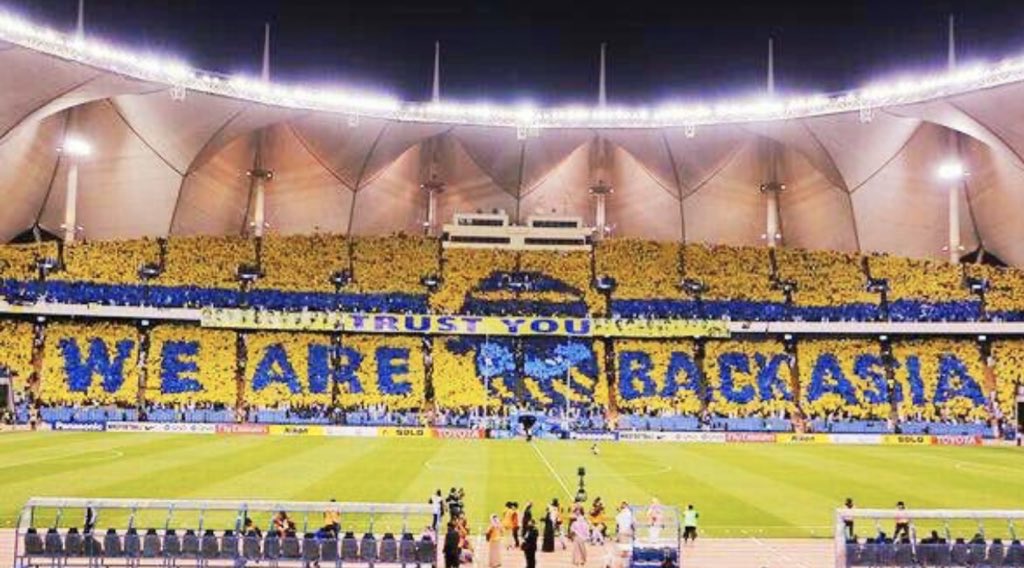 يسعدني ويشرفني 
تقديم مبلغ ٣٠٠٠٠٠٠ ثلاثة مليون ريال 
لعالمي أسيا الأول .. نصرنا الحبيب.
وذلك سداد دفعة عقد.احد النجوم اللذي تكفلت به.
وسوف يتم ايداع المبلغ في حساب النادي الاسبوع القادم بإذن الله.
🌹💛💙🌹