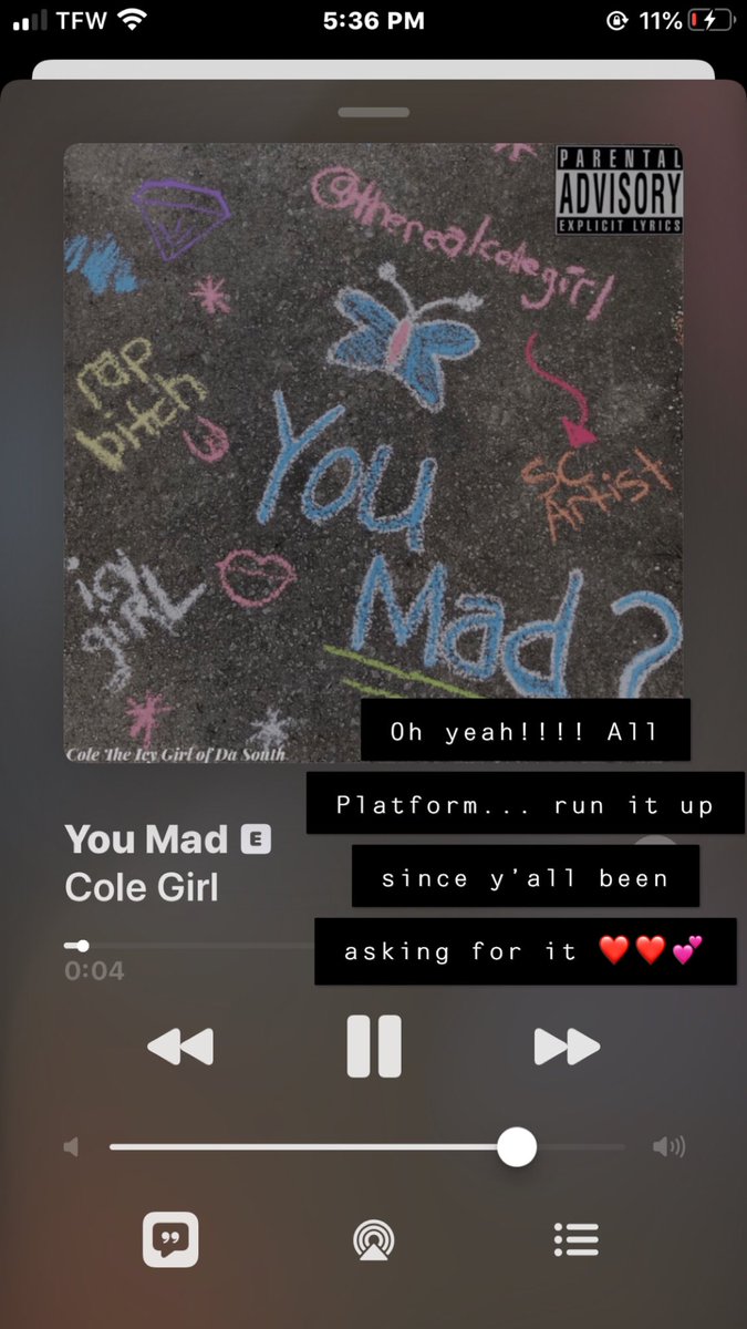 GuiderMadison's tweet photo. you mad is out now on all platform💕❄️ https://t.co/A1lMw9wyC4
