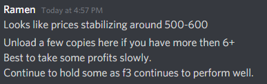 BotHub_'s tweet photo. "Just a sneak peak of what Bothub has to offer."
BotHub members feasted today as our long term holds paid out with @F3ather  📈📈📈

Who needs an invite? DM us why you be a great fit in BotHub. 
#f3 #bothub https://t.co/uXewPjvCYl