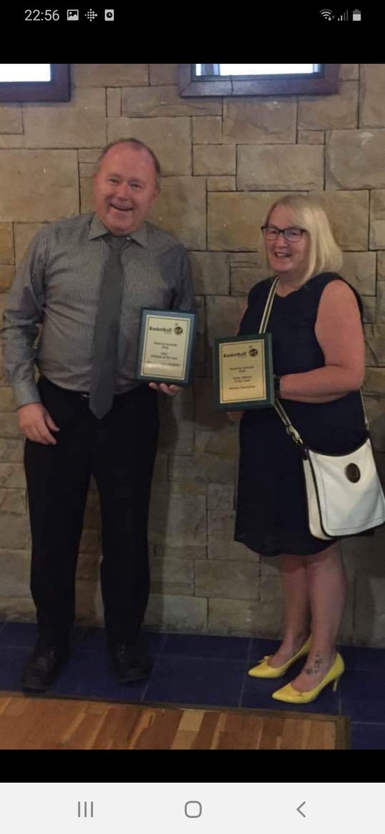 Congratulations to Stewart Joyce from CCBOA for winning the NRC referee of the year award. NRC chairperson John Houlihan presented Stewart with his award last night in Neptune Stadium with his family in attendance.