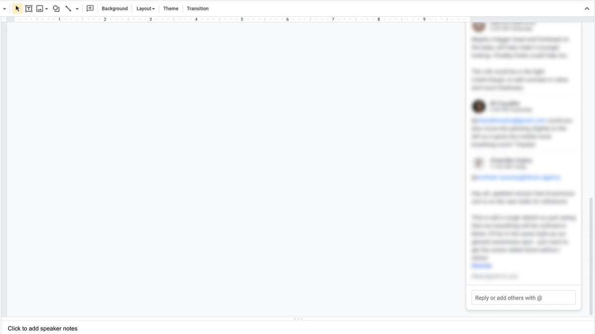 mprosenau's tweet image. 💡#deckidea dear #GoogleSlides it would be nice to scroll just the comments when they're suuuuuuper long so that I can see the slide I'm commenting on. @Pitch