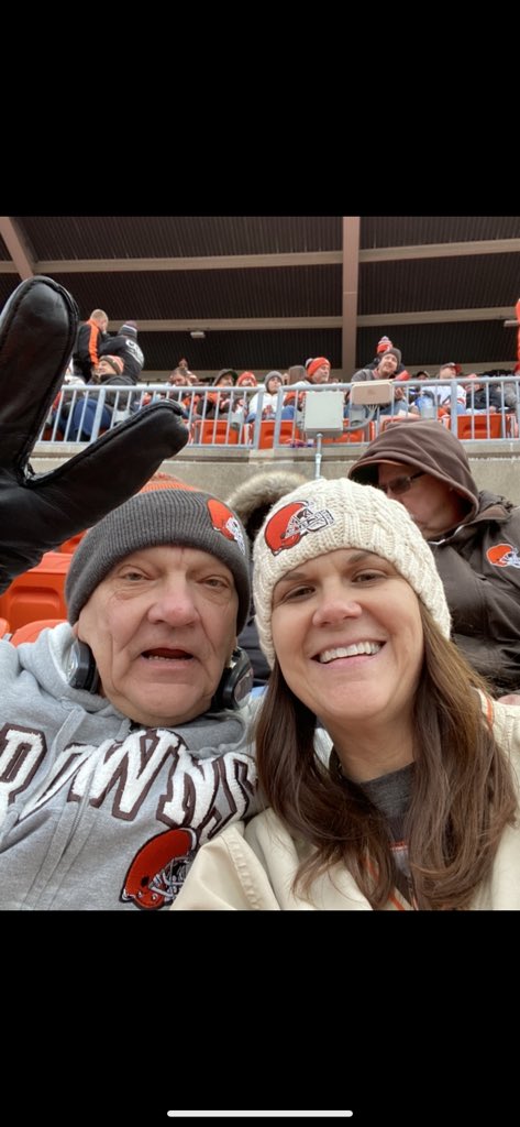 brownsfan1919's tweet photo. I am going to miss my @Browns family tonight. This will be the first home game I have missed since 1999. #thanksvirus #MakingMemories Go Browns https://t.co/GU2lw1AUie