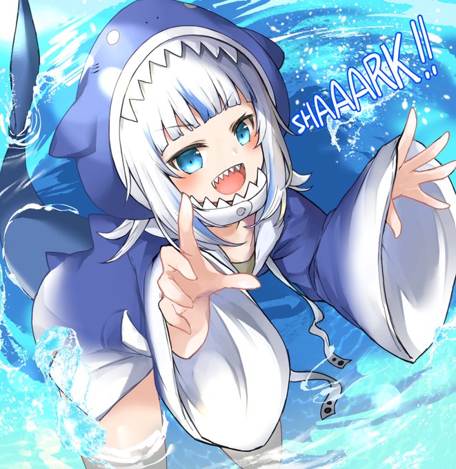 SHAAAARK🦈🦈
how cute😍

#gawrt #gawrgura 