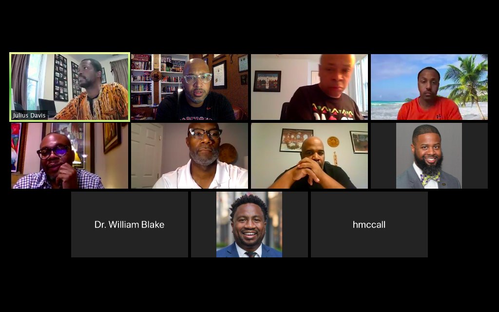 "Black Male Teacher Initiative Consortium" of DC Metro Area meeting is always right on time! Six male educator organizations from five school districts and an HBCU...yeah, that part! #RealMenTeach <a href="/MENofPGCPS/">MENofPGCPS</a> <a href="/BONDEducators/">The BOND Project</a> <a href="/selmekki/">Sharif El-Mekki</a> <a href="/BMEsTalk/">Black Male Educators Talk</a> <a href="/JuliusLDavis/">Julius Davis</a> <a href="/TheKoolestDoc/">Dr. William Blake</a> <a href="/pgcps/">PGCPS</a>