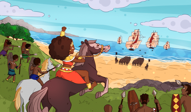 Nintenderos's tweet photo. Njinga: The Diplomat Warrior debutará próximamente en Nintendo Switch - https://t.co/kQh5rzeMh4 https://t.co/ivBqEJYcJS