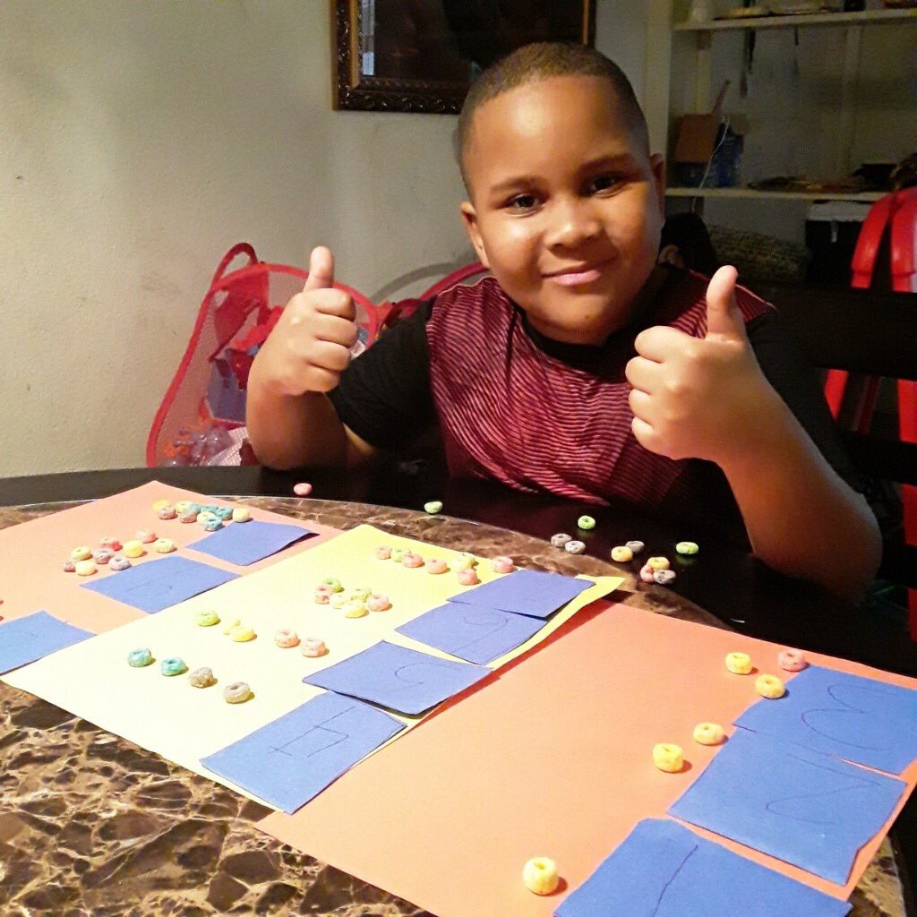 kimberue1's tweet image. So proud of my sharp bunch... counting and representing numbers... Making learning fun! Kindergarten Fun #Math #KinderVibes @BellfortECCHISD