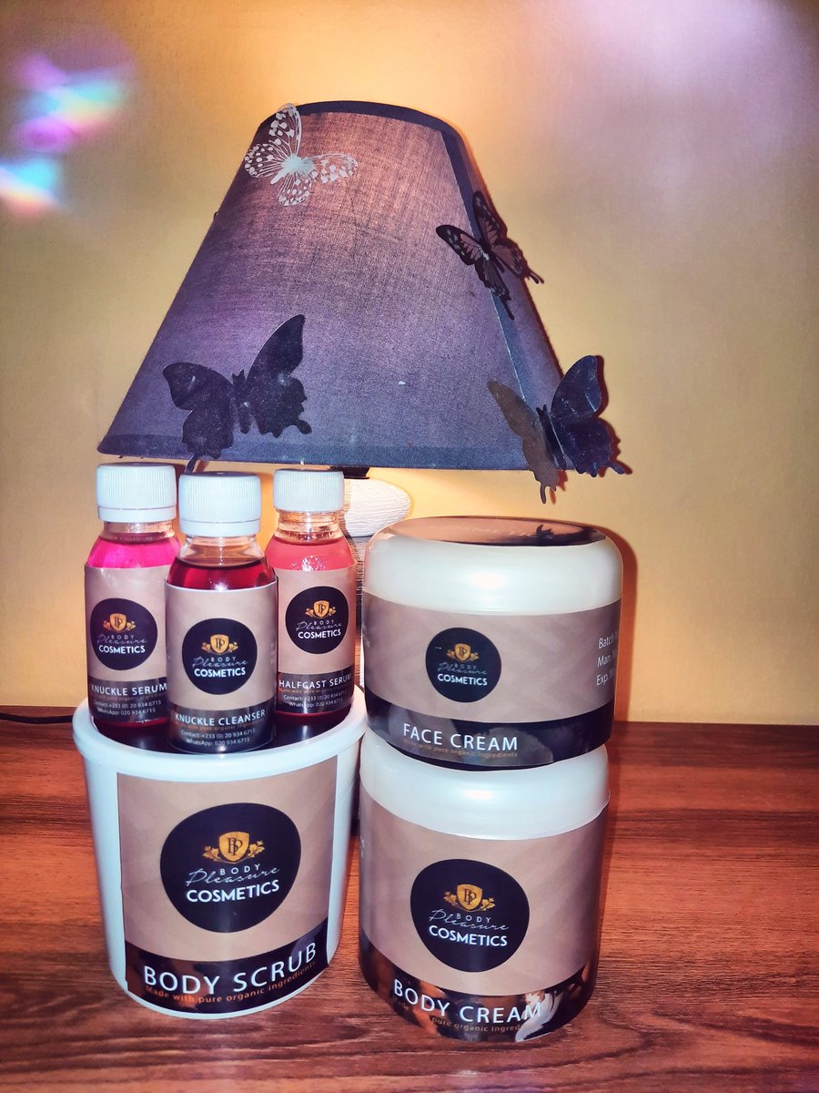 swt_lyk_jay's tweet photo. Good day darlings🤗Welcome to body pleasure cosmetics🌿. Here, our utmost priority is to make sure you get your dream flawless skin glow.🥰 Right from skin repair to even skin toning is just a call, Whatsapp text or a dm away. Like n Rt please. 💋💯❤🌹 https://t.co/61wzSWsCQA