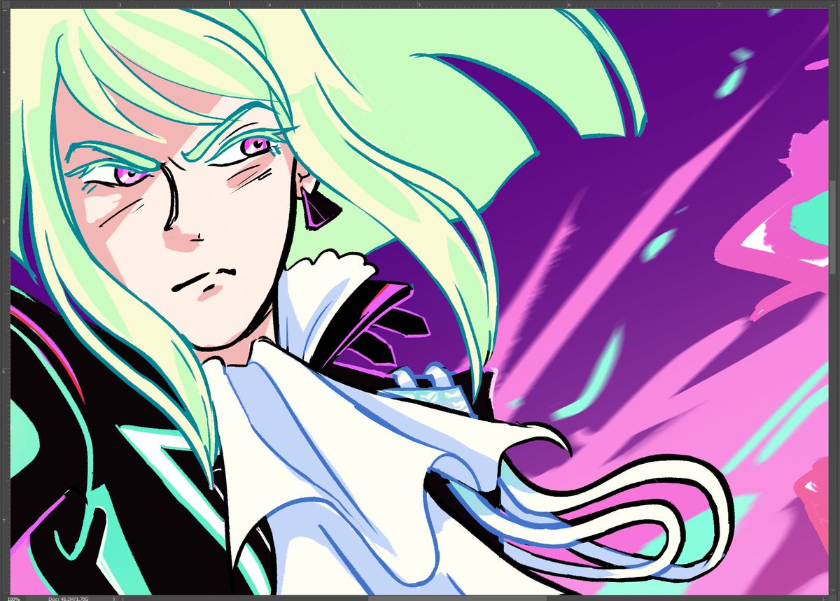 #100percentzoom the saturated colors liker has logged on 
