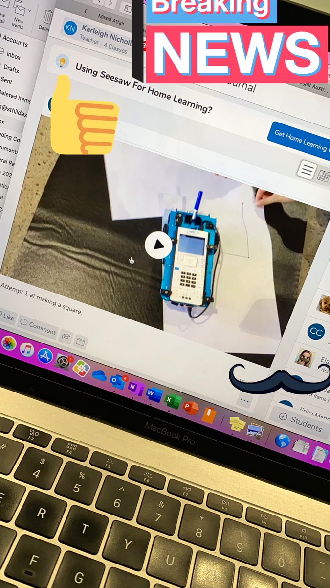 KarleighDee's tweet image. Great way to give feedback on tasks in class @Seesaw @StHildasQld thanks @JanelleMMaurer for the set up #teamteaching #codingforgirls #feedback #collaborativeteaching