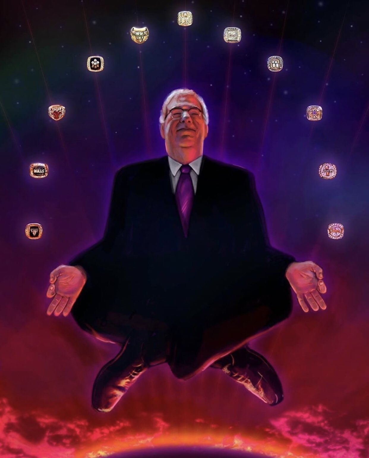 Incomparable. Legendary. Champion.

Happy birthday to the one and only Phil Jackson 