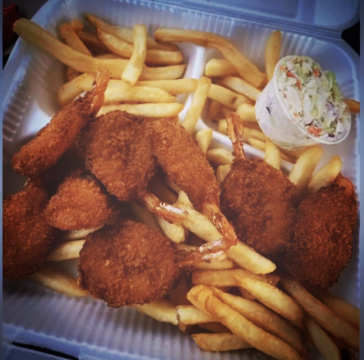 NeptunesNet's tweet photo. Shrimp baskets for the gods! #neptunesnet #drivethruonly https://t.co/vY1JOkmDHQ