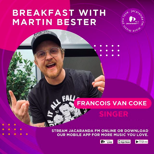 JacaBreakfast's tweet photo. HAPPY 40th BIRTHDAY, @FrancoisVanCoke! We can't wait to talk to you later!
https://t.co/8sBAQToJh9
@MartinBester
#FvCenVriende https://t.co/QpXJdUDCFG