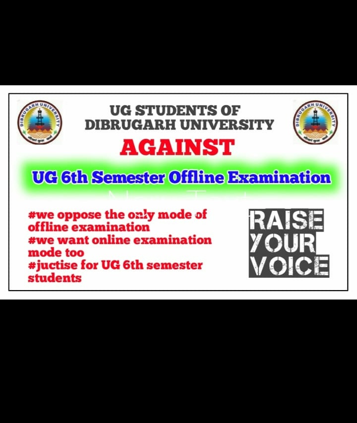Alangkrita3's tweet photo. #studentslivematters #WeWantAnswers #DibrugarhUniversityBlindDecision #BlendedMode #OnlineOfflineMode  #finalyearstudentsuffer #MentalHealthMatters #braincrushersoulcrusher https://t.co/LLQl0rcer5