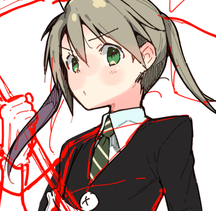 炎炎ノ消防隊見てマカちゃん描きたくなってしまった/(^o^)\ 