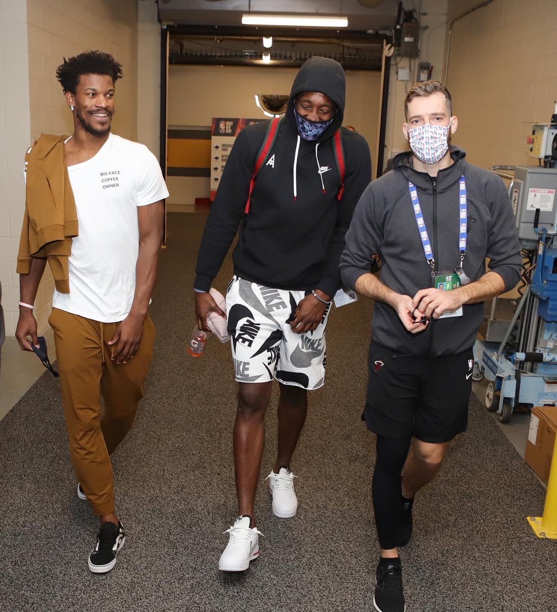I love our team !!! 🤗 <a href="/MiamiHEAT/">Miami HEAT</a>  #TheDragon 🐲 #DRACARYS 🔥 <a href="/JimmyButler/">Jimmy Butler</a> <a href="/Bam1of1/">13am Adebayo</a>