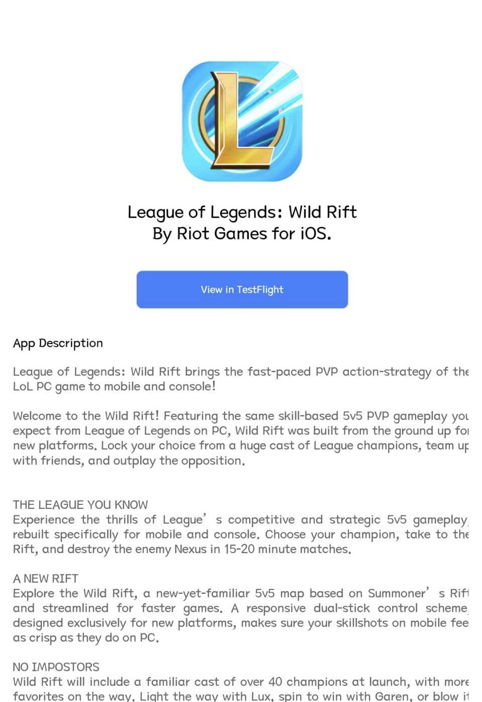 League of Legends: Wild Rift on X: League rebuilt from the ground