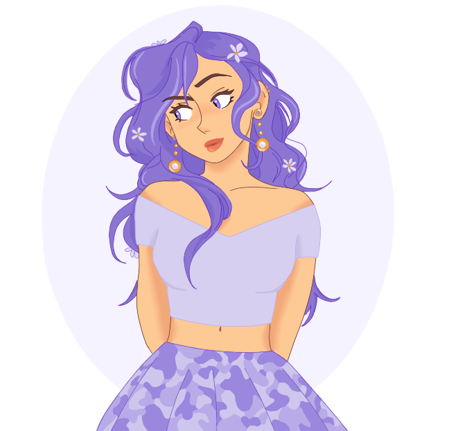 for some reason, i was really motivated to draw a new version of my minecraft skin. lmk what u think!