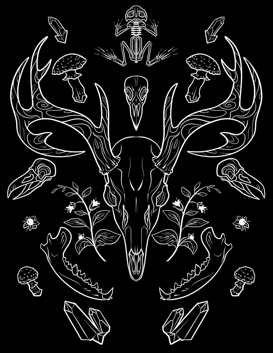 kristarts's tweet photo. BONES #vultureculture #witchcraft https://t.co/33WtO7t8mx