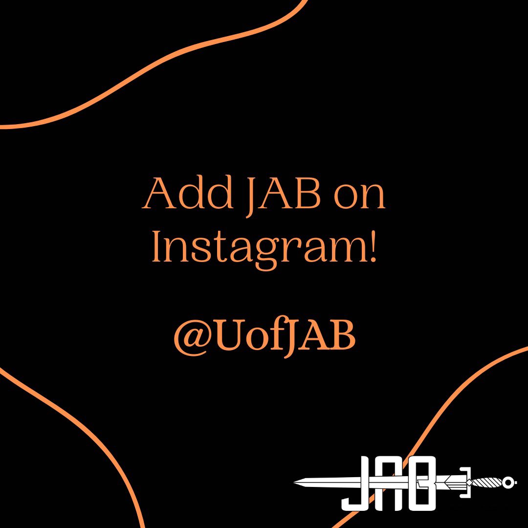UofJAB's tweet photo. JAB’s social media is getting an upgrade! We have a lot of fun things in the works for you. Follow our other platforms so you don’t miss anything. https://t.co/WLNu9ukks0