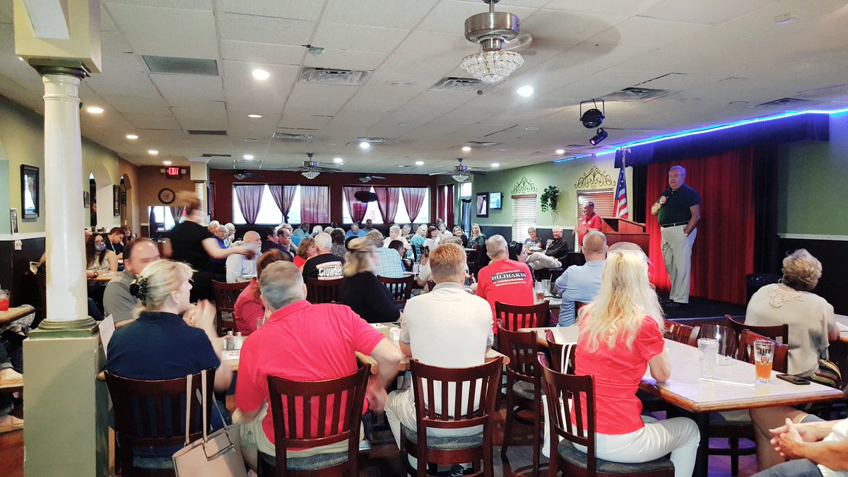 harryfuller358's tweet photo. September 2020 #NorthPinellasRepublicanClub.
#Pinellas County Property Appraiser #MikeTwitty running for reelection & #TraciKoster running for #Florida House Dist 64 spoke.
Ron Ogden - Office & Penny Todd - Flag waving events.
https://t.co/jDds9Usztz
#NPRC #GOP #Republican https://t.co/eQFEP1fTcR