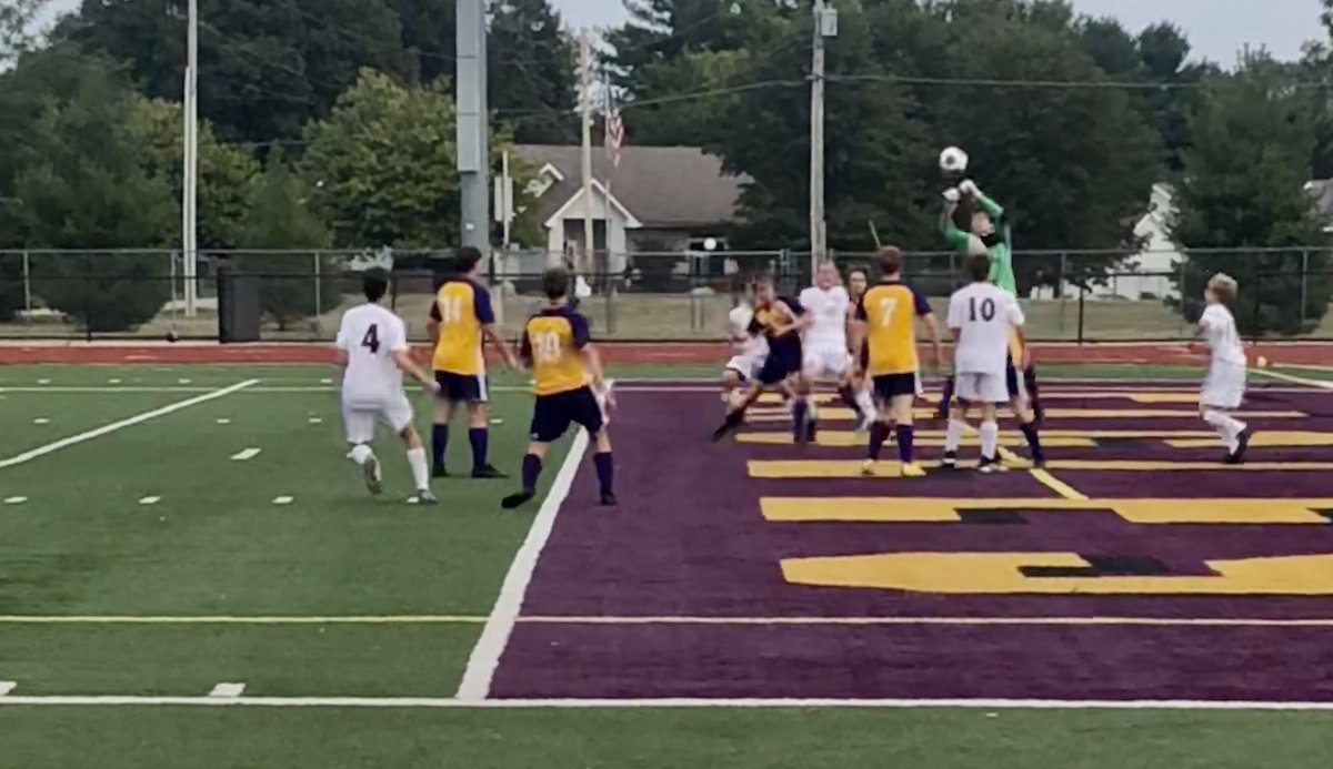 The volleyball team won in 3. 

The girls soccer team won 2-0.

The boys soccer team won 6-0.