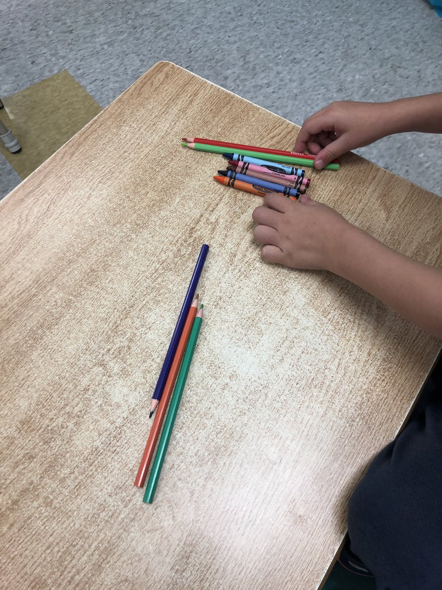 MrsGaetan's tweet image. Students use materials from their desks to represent the number 10 in a variety of ways. #everyonecanlearnmath @CTKBobcats