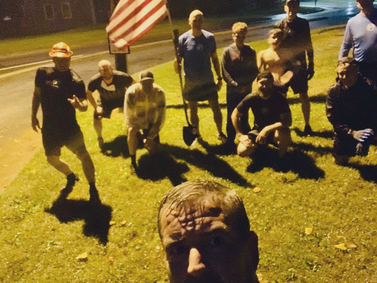 PhunnyHaHa's tweet photo. @F3Greensboro wait... a Q from @F3Apollo AND a 5-year anniversary for @fgoehring?!? Screw the torrential downpour; 10 #studz got down to business @F3_ClosingTime PLUS a guest appearance from @mjambler. All 3 Fs in no time flat!!! https://t.co/2ZlxQTpi6v
