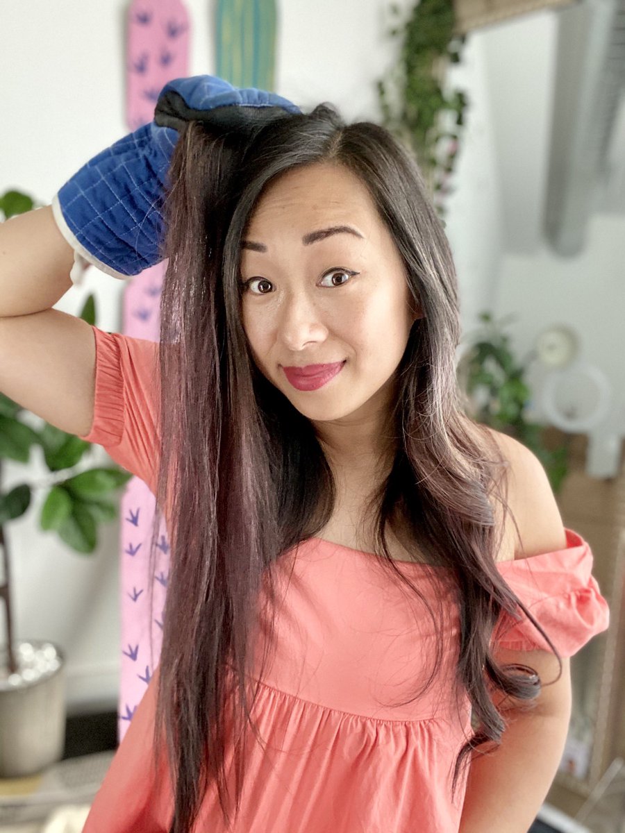 Got out of bed and decided not to look like a complete bum today! Goals are goals! (Even if I was only able to curl one side of my hair!🤣) #quarantinelife #sahm #lablogger #parenting #motherhood #momlife #selfcare #momblogger #lamom
