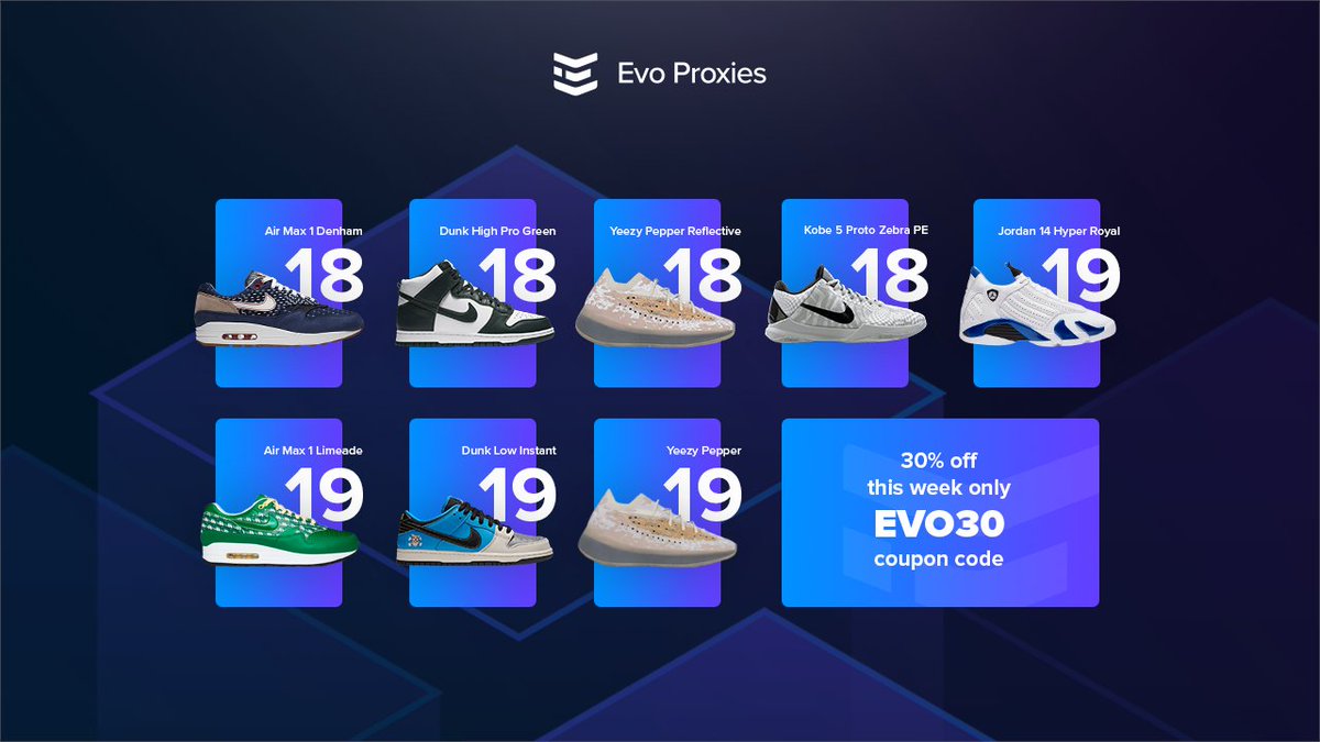 Evo Proxies tweet media