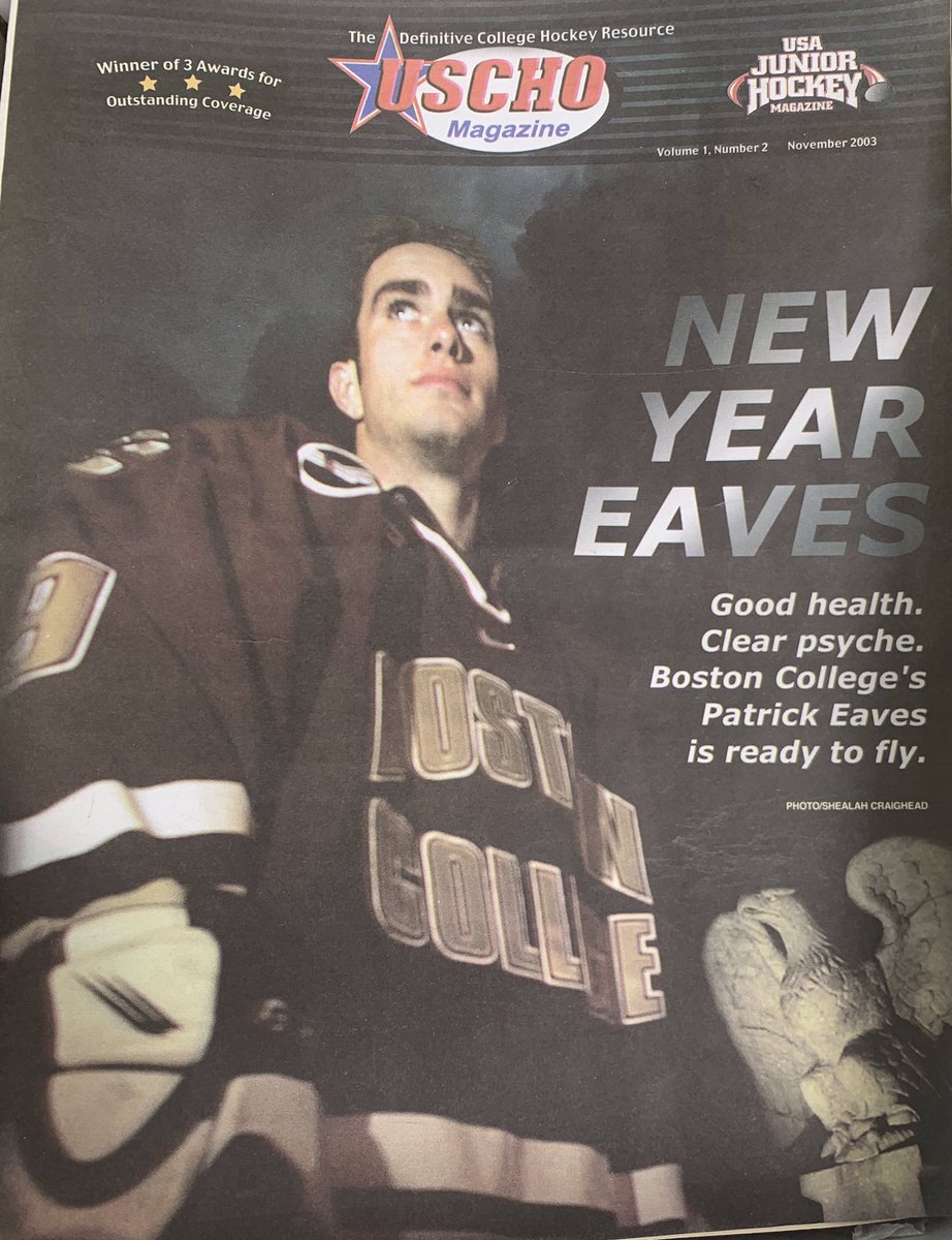 For those of you who wondered what I look like without a beard! @BCHockey — 19 and not a care in the world 😌 🦅 🏒