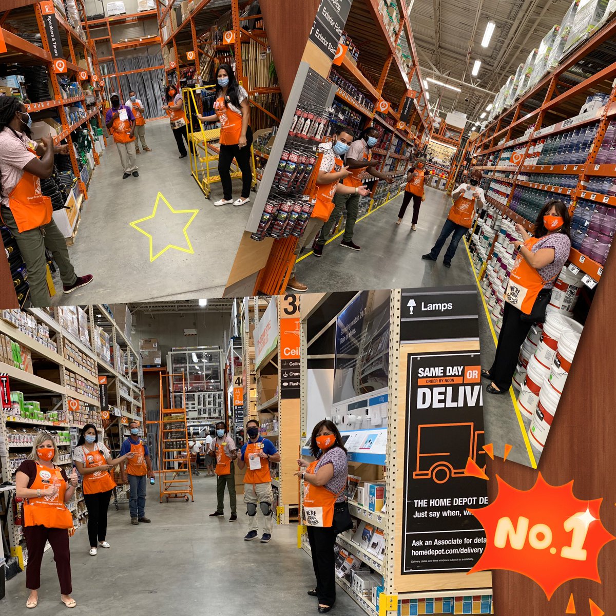 Taking time to recognize a few of our amazing associates for doing what they do everyday. Taking care of our customers and each other. Thank you <a href="/VegaMapvega/">Marisela Vega</a>. #6302 #MarathanStrong🧡 <a href="/HepburnJulius/">Julius Hepburn</a> <a href="/ANGELAS48574020/">ANGEL TAVAREZ</a> <a href="/Mary19218236/">Mary</a> <a href="/CristinaHD6355/">Cristina Trapple (HD6302)</a>