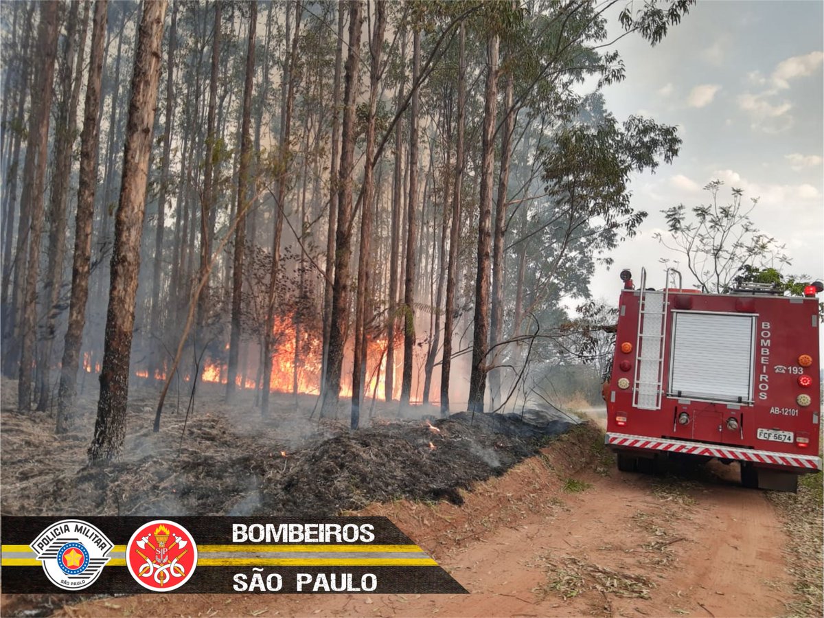 BombeirosPMESP's tweet photo. Boa noite a todos, nossos heróis do 12ºGB e 10ºGB no combate a incêndio em vegetação nas regiões entre Bauru e Marília.
#PMESPVocêPodeConfiar #DIsk193 #SalvandoVidas #MãosQueSalvam #CorpodeBombeiros #cadasegundoconta #Bombeiros #ForcaParaSalvarVidas https://t.co/RPs1tMeLgA