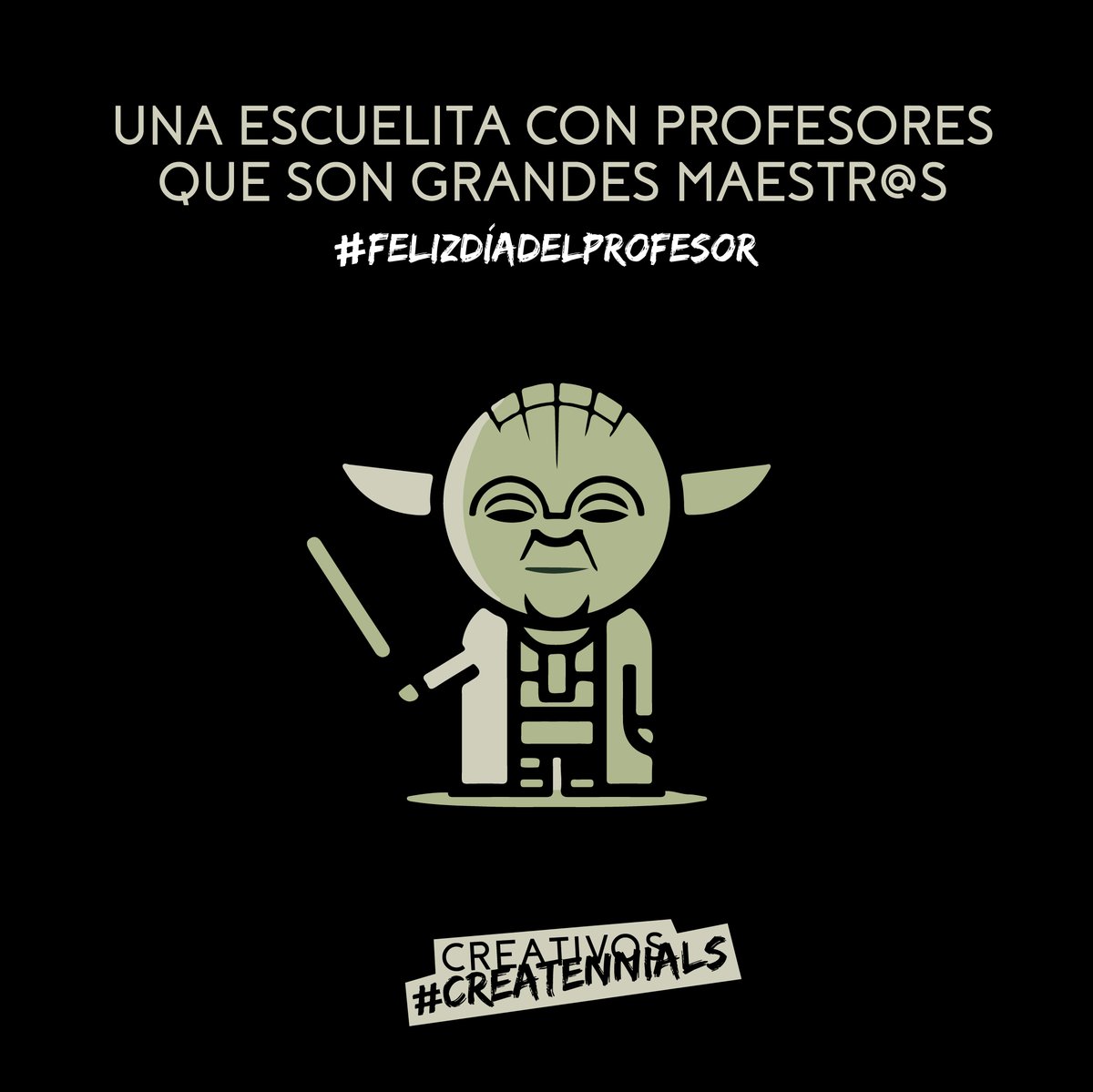 Feliz día a tod@s los #GrandesCreativxs que no solamente comparten sus conocimientos con nuestros alum@s sino que además les transmiten su pasión y los guían para que cada uno de ell@s pueda encontrar su propio camino.🖤💚
#FelizDíaDelProfesor #DíadelProfesor