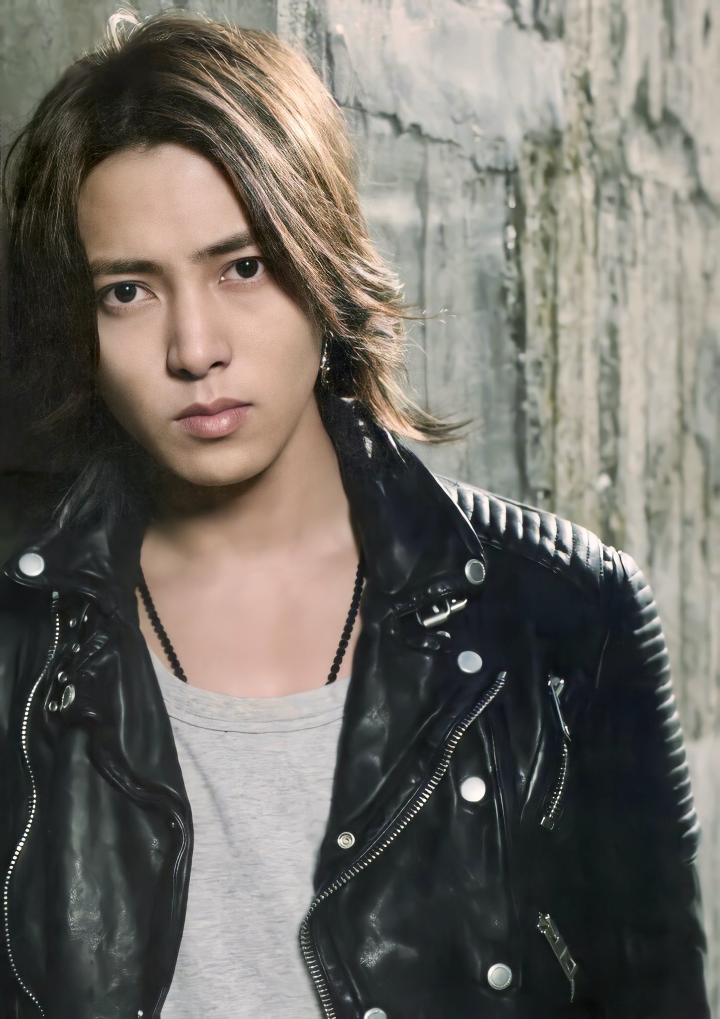 美品 山下智久コラボ 6561.KIKS TYO スタジャン ワッペン レザー
