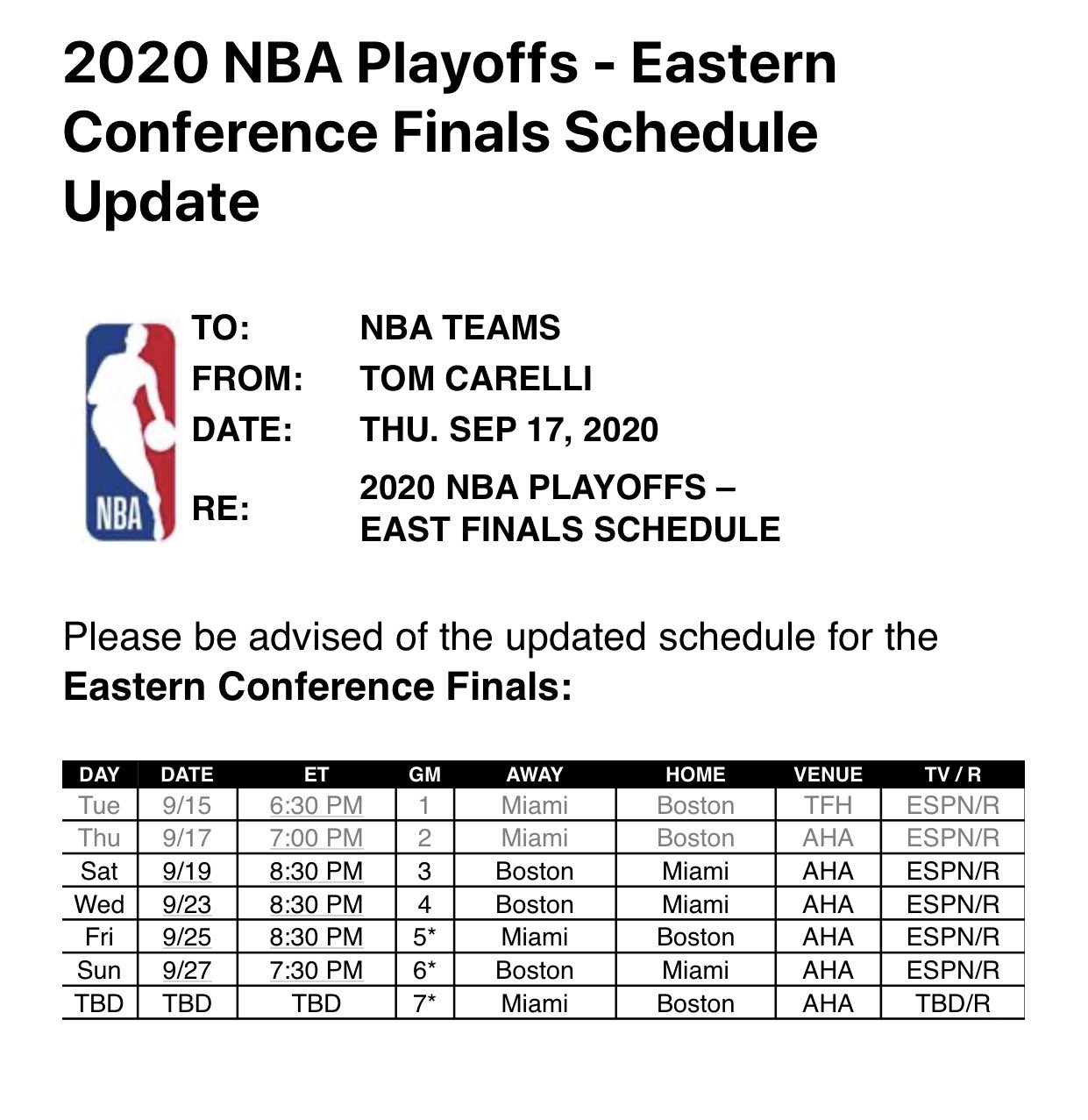 [情報] 東冠第四戰延到台灣時間9/24