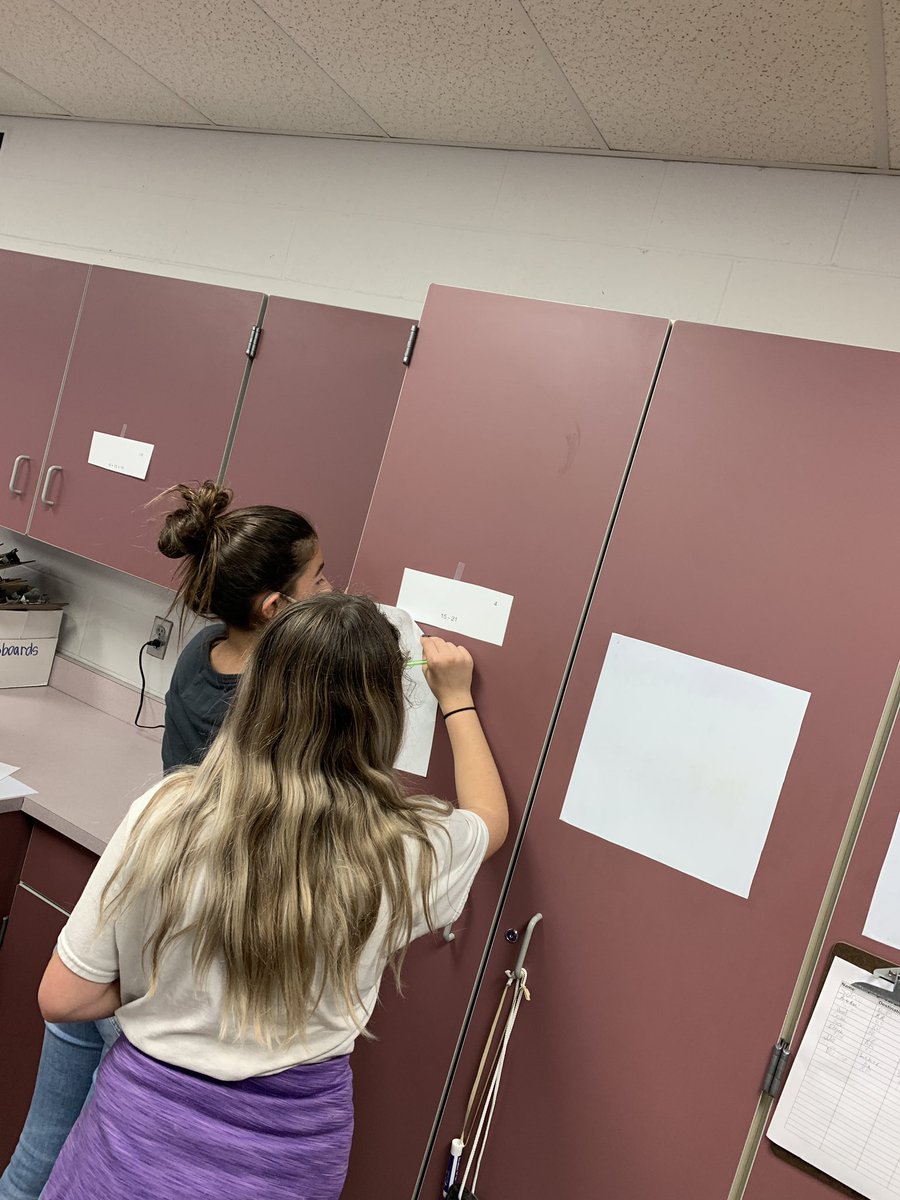 nc_johnson's tweet photo. Doing a little Treasure Hunt with math today. Solve the problem then find the answer on a different paper around the room then solve that problem. #EDUC552 https://t.co/C7ojzq1c8h
