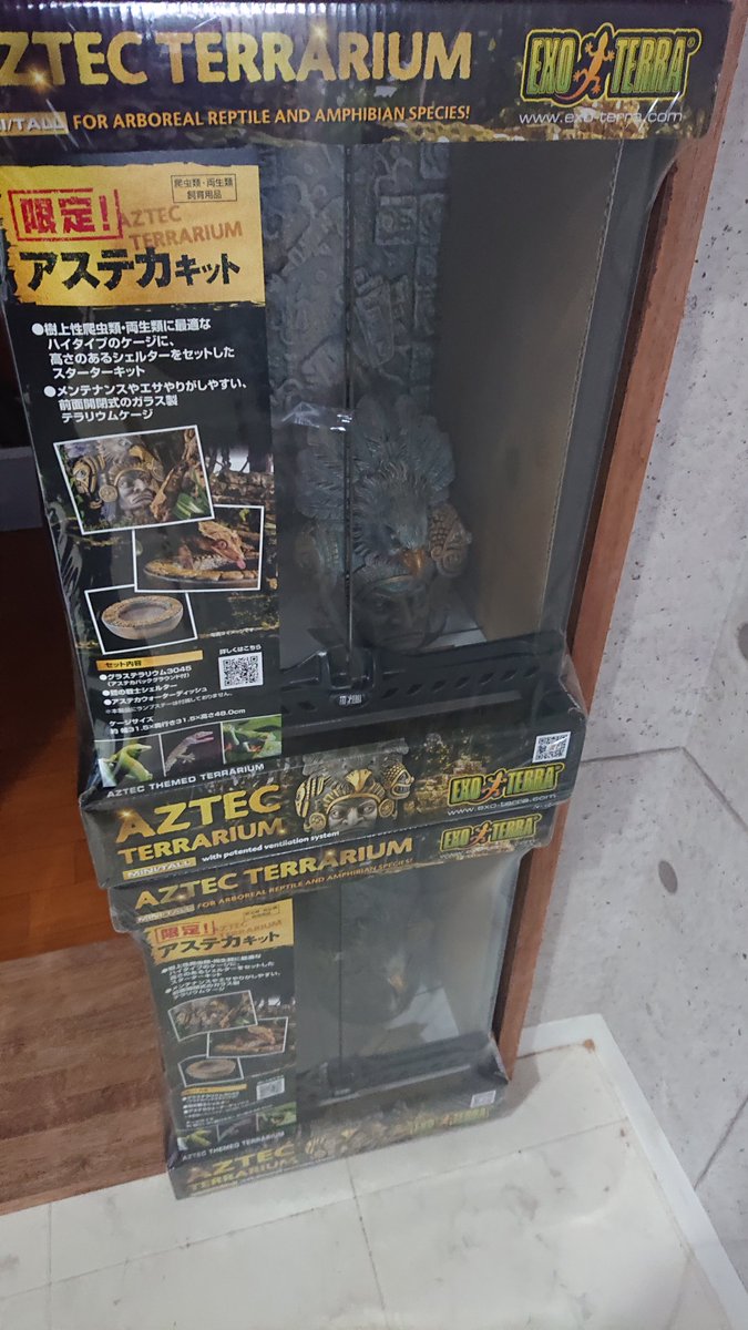 GEXグラステラリウム3045アステカキット ヒーター付き 未使用品