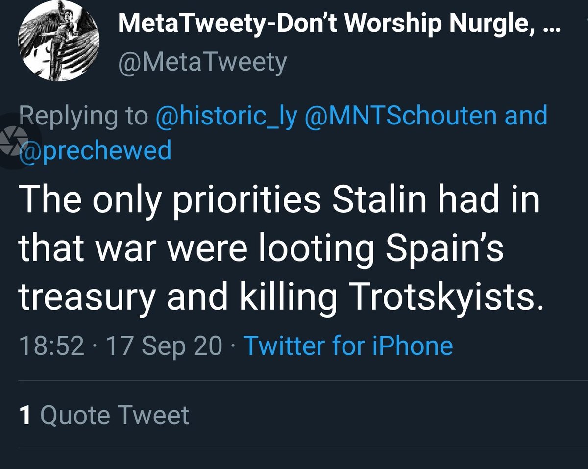 "Looting Spain's treasury" would have been awesome if true.