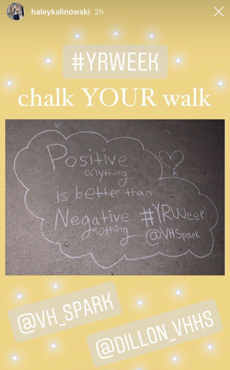 dillon_vhhs's tweet photo. More amazing #ChalkYourWalkForMentalWellness drawings! I continue to be amazed by our Cougar family’s outpouring of positive messages to help others! Keep it up! 💛 @jessDeVita @WMLedu #YRWeek #PreventionAndWellness #MentalHealthMatters https://t.co/BVZThlOqGE
