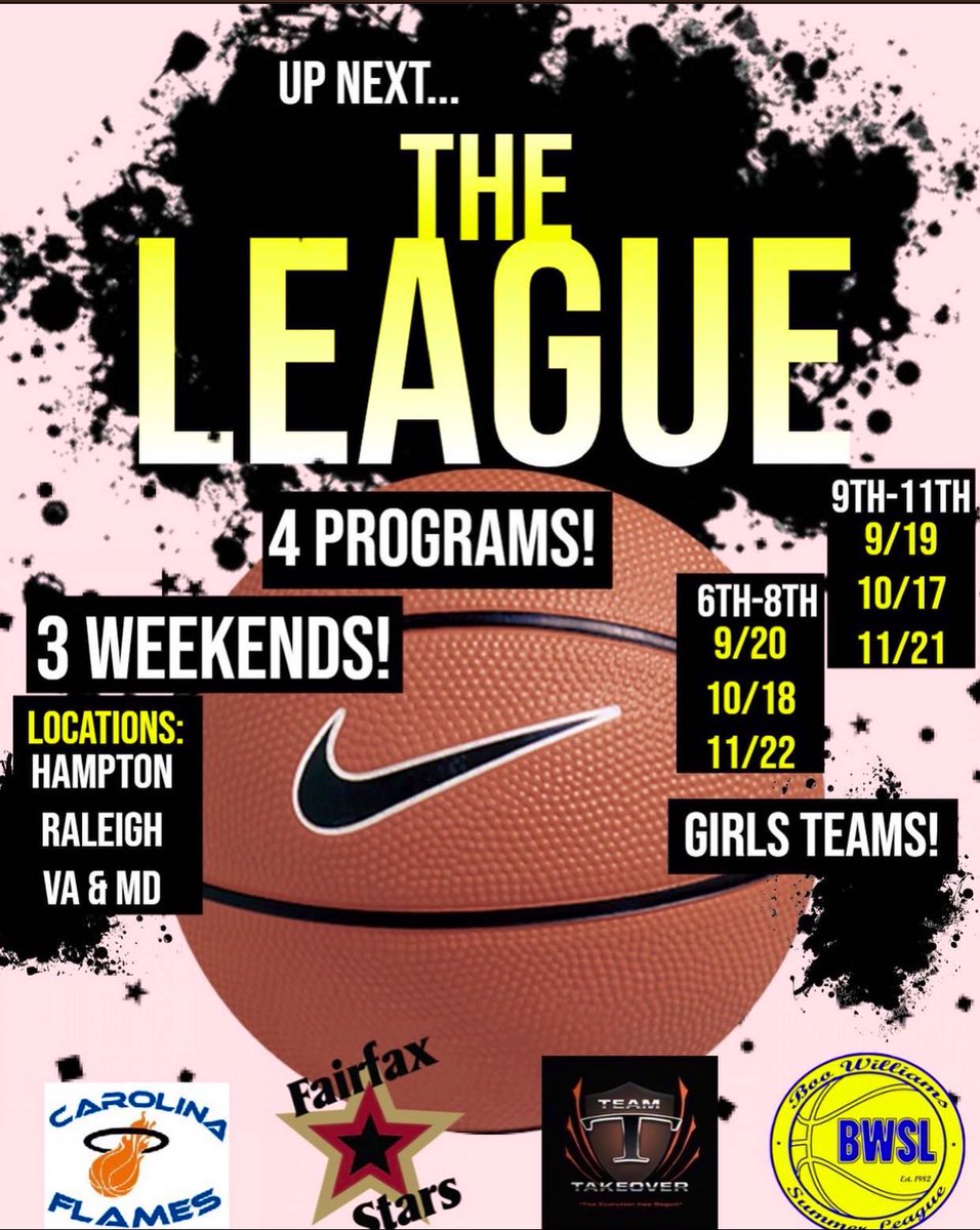 BwslHarris's tweet photo. Big Tournament this weekend in VA &amp; will be live streamed through @PassThaBallLive !  
Check us out ! @BWSLGirlsAAU https://t.co/FXRDaYv83E