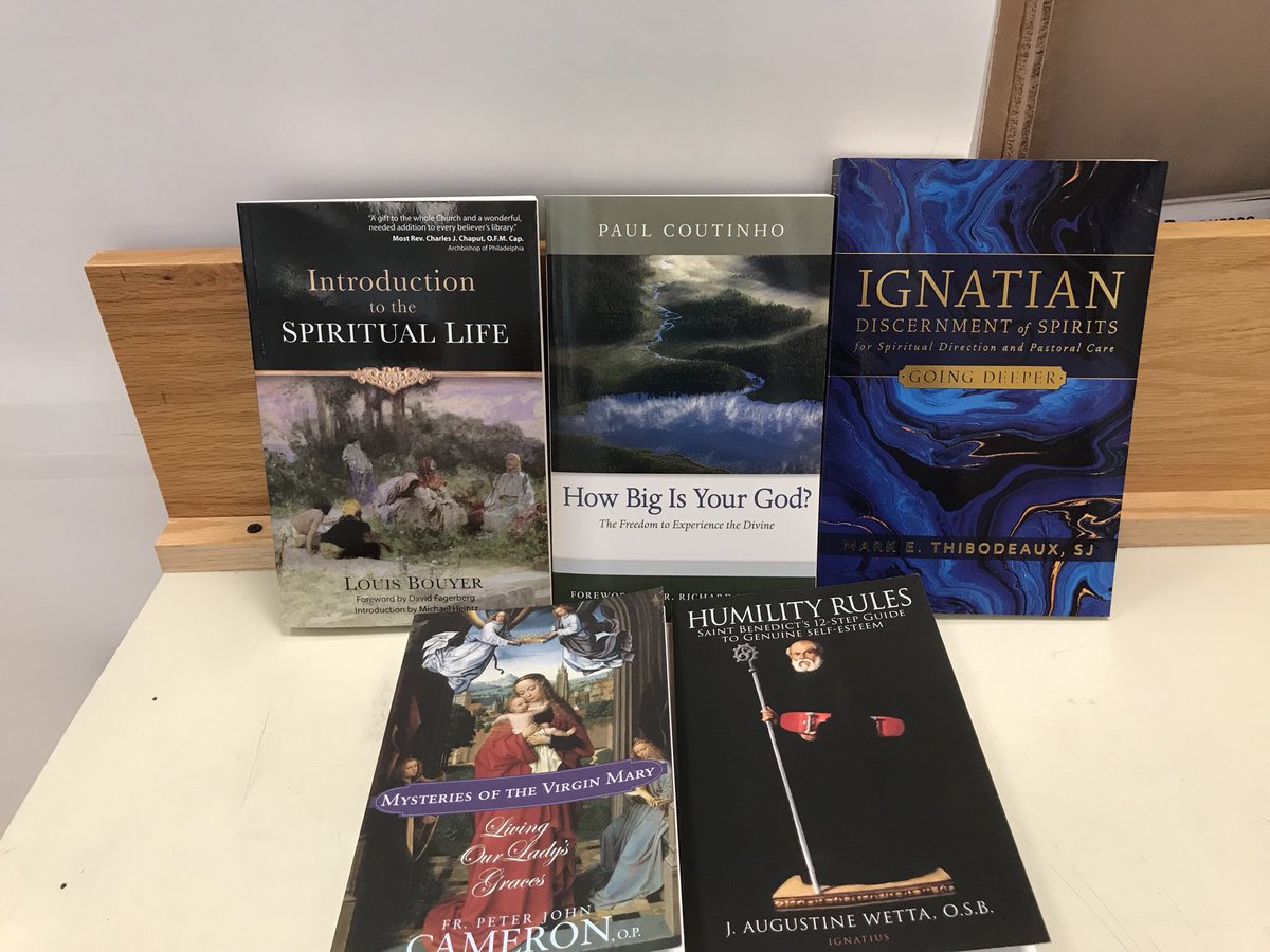 I am kind of late in the day on this one... But if anyone is interested in helping us get a few “new” titles for our formation library here are some below. (All available at Pauline Books and Media, or Amazon.) Thank you! #buyanunabookday