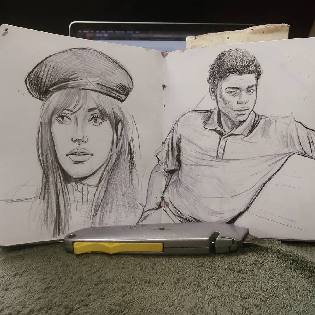 gonna have to do this again. #illustrationisolation, @visualartspassage, <a href="/brcarr/">B R</a>, @rw2_arthouse