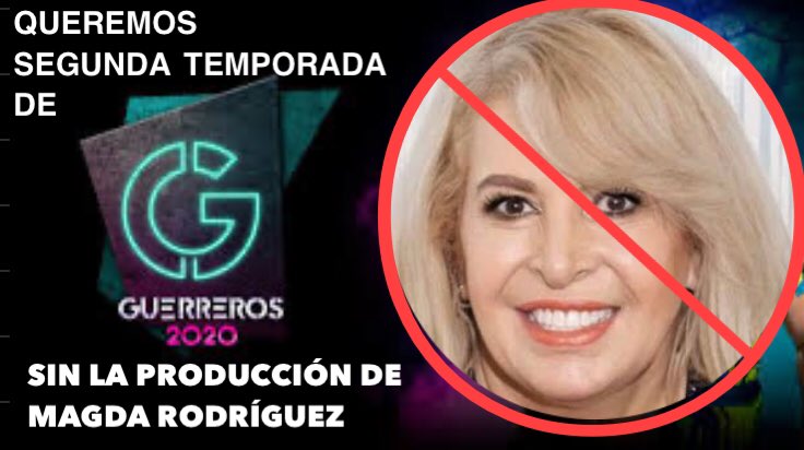 _DanRi_'s tweet photo. #GuerrerosGranFinal Magda una productora que se deja comprar por macky #Guerreros2020  #FueraMagdaDeGuerreros https://t.co/iA8j0v9bGm