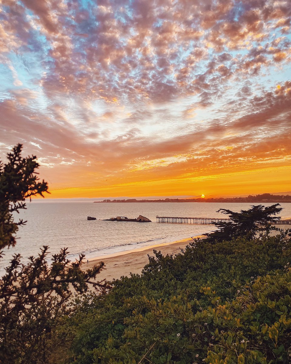 It had potential. 🌅🌊🌿⁣
#aptos #seacliff #santacruz #sunset #cementship #sspaloalto