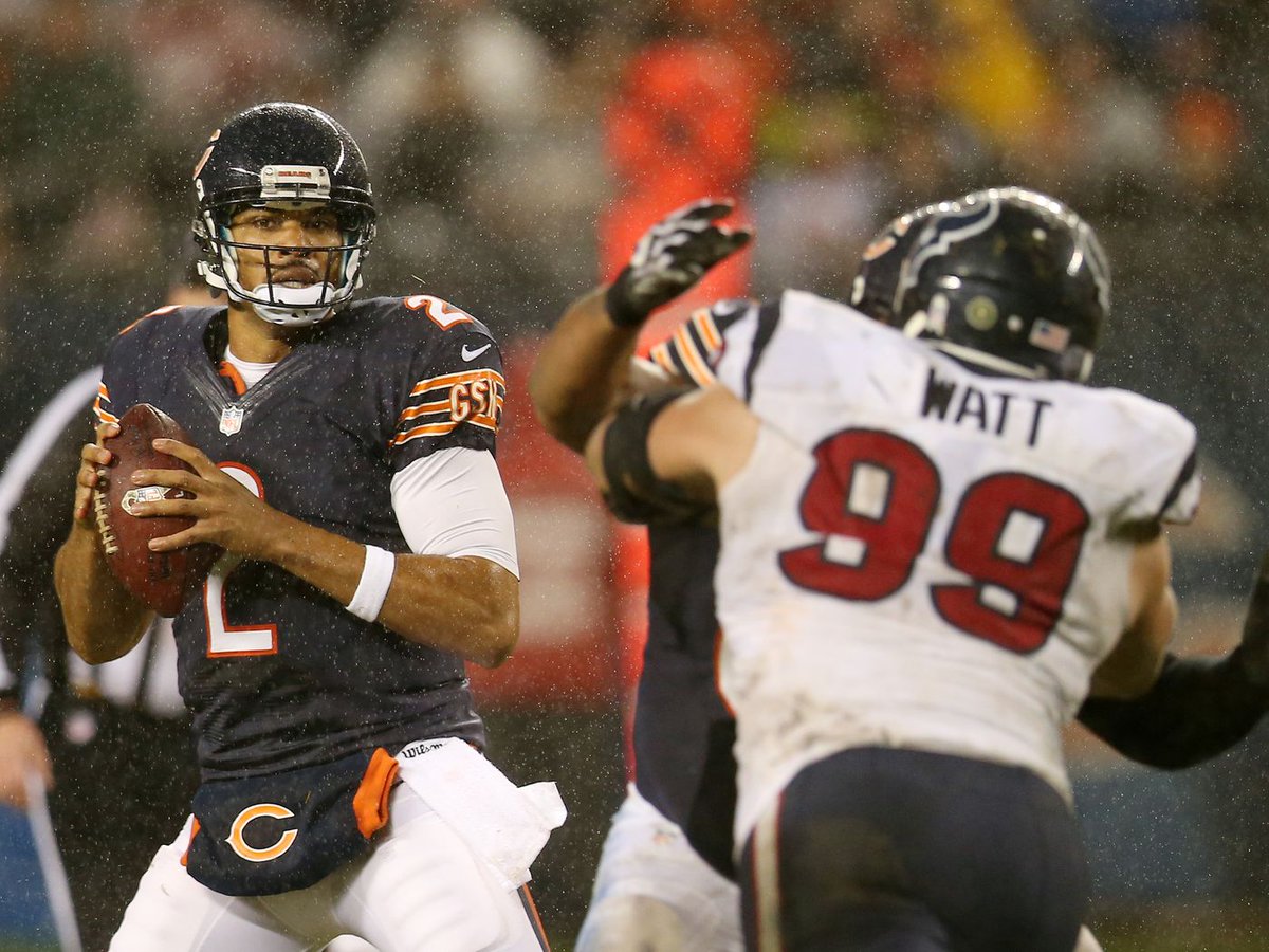 But whether our history with Black quarterbacks was a problem unto itself is a matter of debate among Bears fans. We've had four starters in our 101 seasons: Vince Evans, Henry Burris, Kordell Stewart, Jason Campbell. I wanted to see what the total numbers said, leaguewide.