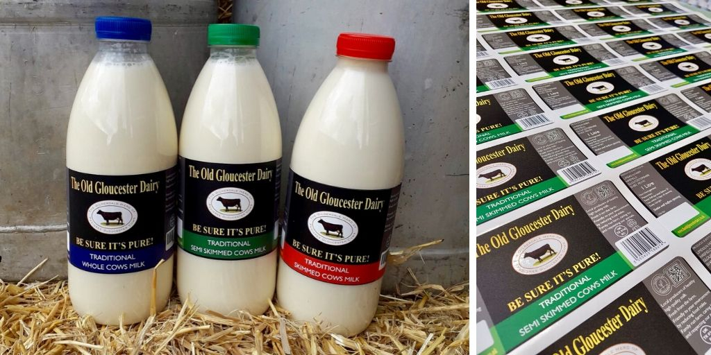We produce labels &amp; custom stickers for your business, your events and your hobbies. Full colour, any size, shape &amp; quantity 

Product labels for a local dairy 🥛

Drop us a line &amp; tell us about the product labels you need.

#WorcestershireHour #customlabels #madeinworcestershire