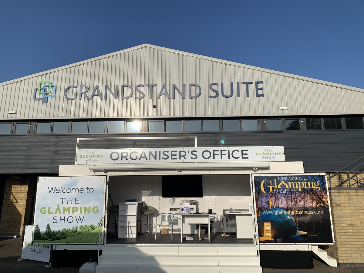 ILSops's tweet image. Great to finally be back onsite @theglampingshow 2020 working with the great team at Swan Events  @NAECStoneleigh @EESLimited1